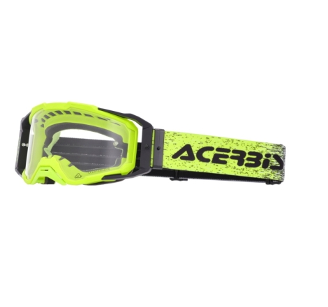 Maschera Acerbis Cross Vitrion Giallo