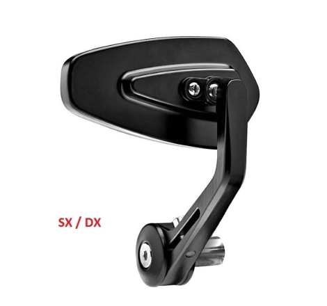 Retrovisore Far 7787 Bar End Universale Short Long Shot Sinistro e Destro non omologato
