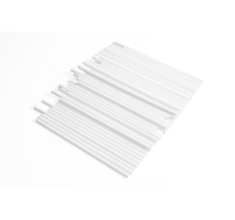 Kit Copriraggi Motocross Marketing Spessore 1mm Bianco