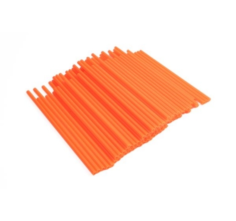 Kit Copriraggi Motocross Marketing Spessore 1mm Rosso Fluo