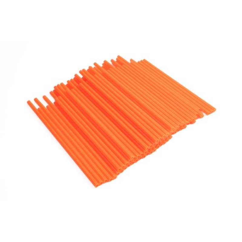 Kit Copriraggi Motocross Marketing Spessore 1mm Rosso Fluo