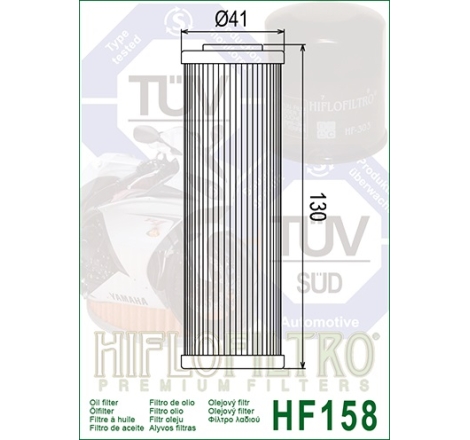 Filtro Olio Hiflo HF158 per Ktm
