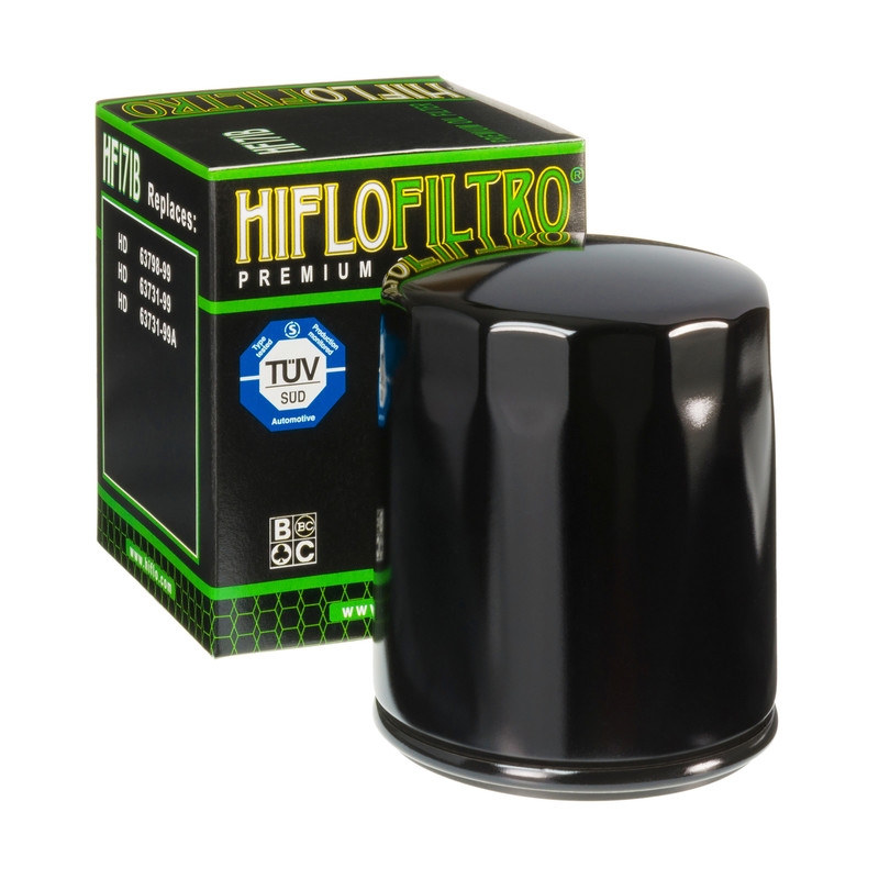 Filtro Olio Hiflo HF171B Nero per Buell / Harley Davidson