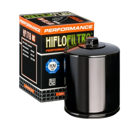 Filtro Olio Hiflo HF171BRC Racing Nero per Buell / Harley Davidson