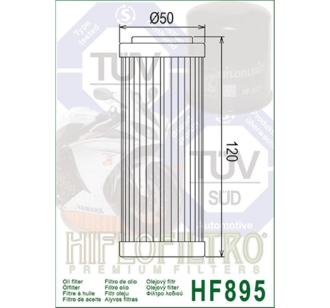 Filtro Olio Hiflo HF895 per Ural