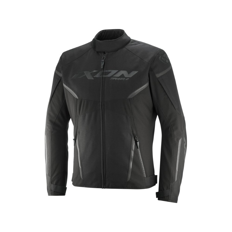 Giubbino moto Ixon Striker Nero