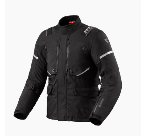 Giacca moto Rev'it Vertical Gore Tex Nero Argento