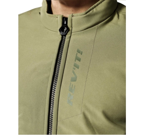 Giubbino moto in tessuto Rev'it Shade H2O Nero