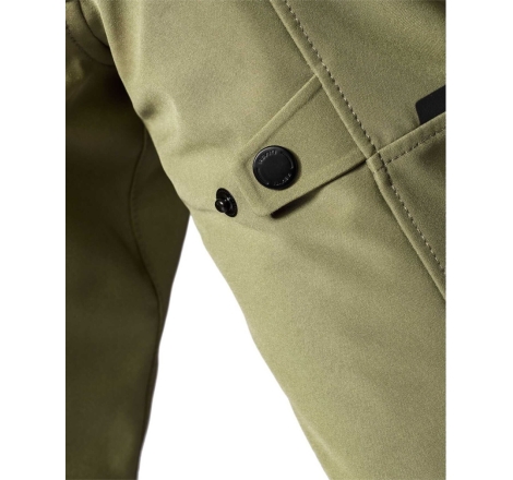 Giubbino moto in tessuto Rev'it Shade H2O Blu Scuro