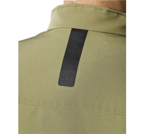 Giubbino moto in tessuto Rev'it Shade H2O Blu Scuro