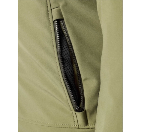 Giubbino moto in tessuto Rev'it Shade H2O Verde