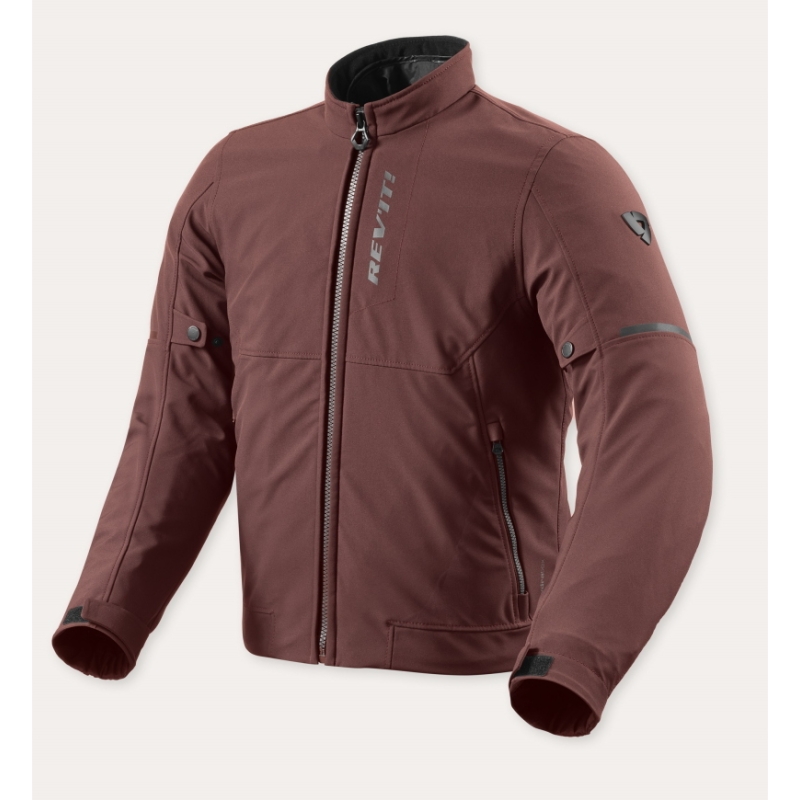 Giubbino moto in tessuto Rev'it Shade H2O Melanzana