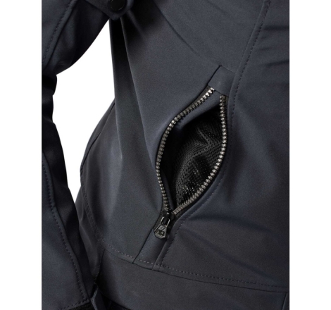 Giubbino moto in tessuto Rev'it Shade H2O Donna Sabbia