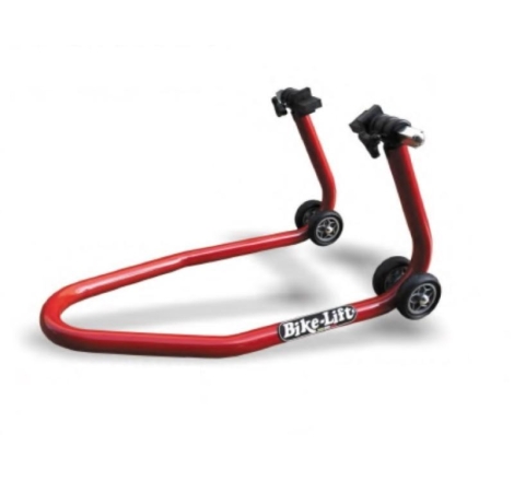 Cavalletto Anteriore Bike Lift FS-10/H per Pinze Radiali Regolabile Rosso Universale per Moto
