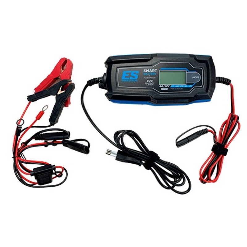 Caricabatterie e Mantenitore Energysafe 12V Smart Duo 4A
