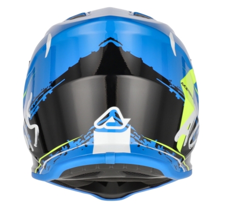 Casco Cross Acerbis PROFILE JUNIOR Blu Bianco