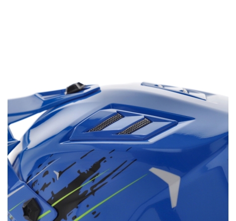 Casco Cross Acerbis PROFILE JUNIOR Blu Bianco