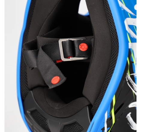 Casco Cross Acerbis PROFILE JUNIOR Blu Bianco