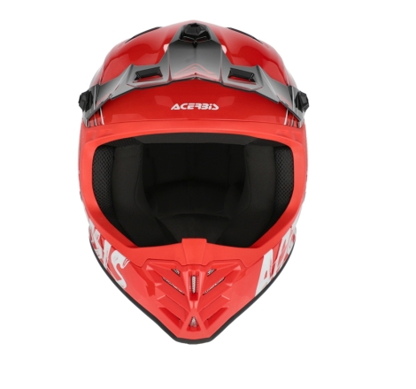 Casco Cross Acerbis PROFILE JUNIOR Rosso Nero
