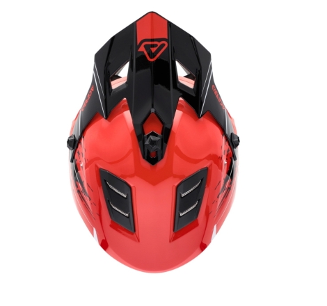 Casco Cross Acerbis PROFILE JUNIOR Rosso Nero