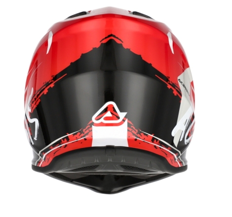 Casco Cross Acerbis PROFILE JUNIOR Rosso Nero
